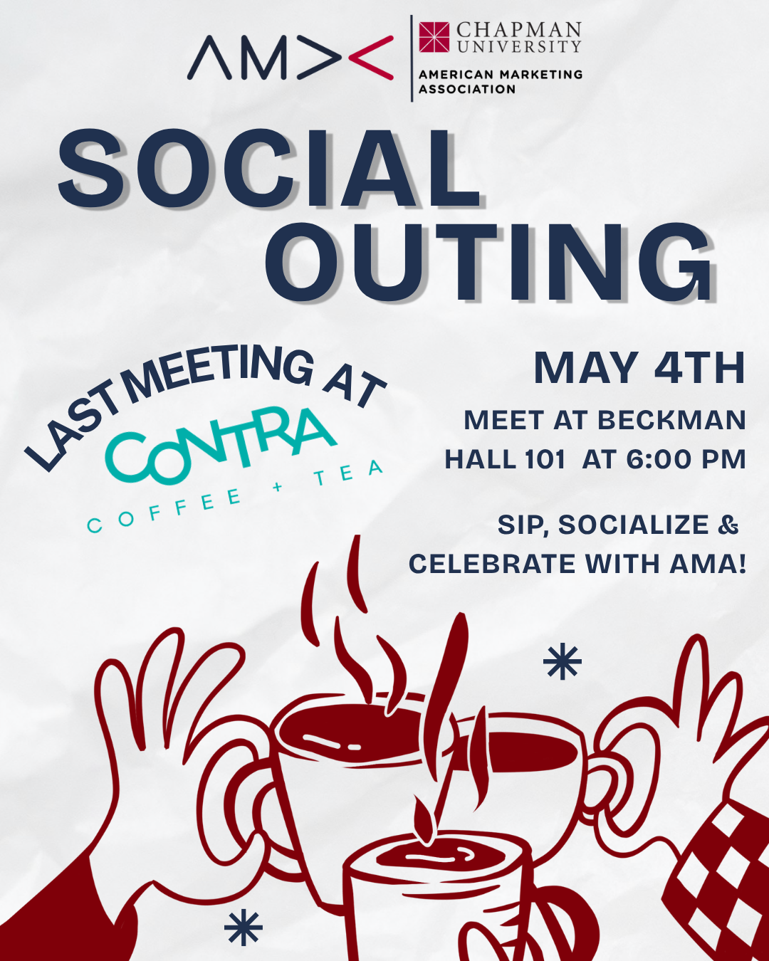 Contra social outing poster design